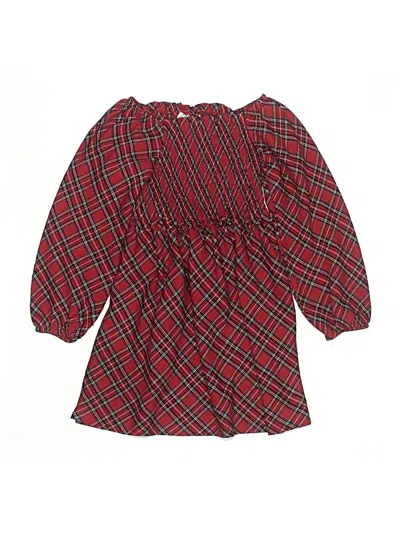 Pre-owned Rare Editions Kids' Dress In Red
