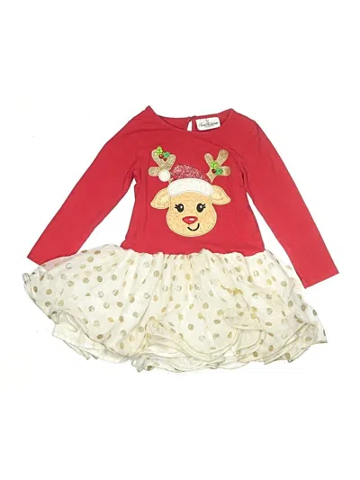 Pre-owned Rare Editions Kids' Dress In Red