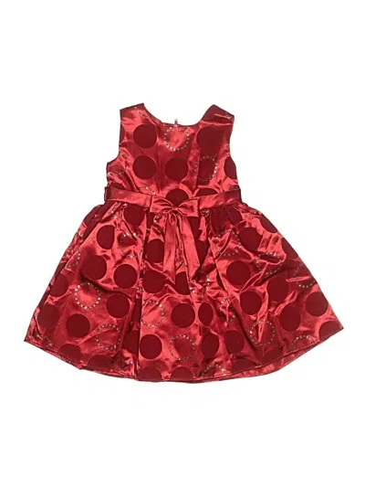 Pre-owned Rare Editions Kids' Dress In Red