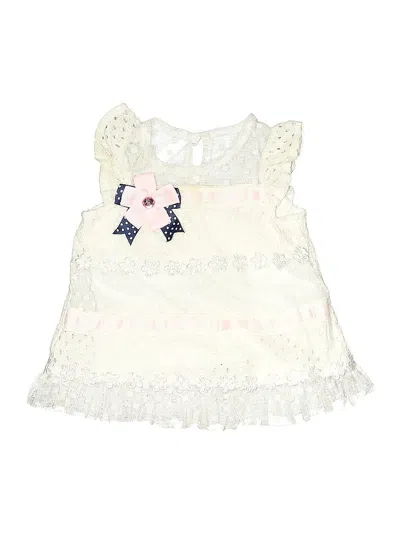 Pre-owned Rare Editions Babies' Dress In White