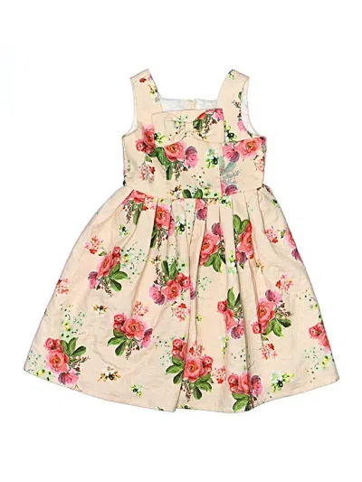 Pre-owned Rare Editions Kids' Dress In White
