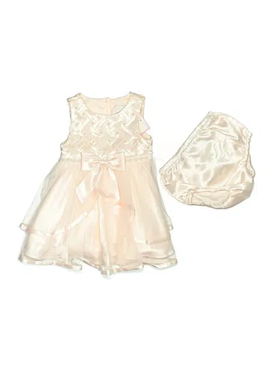 Pre-owned Rare Editions Babies' Dress In White