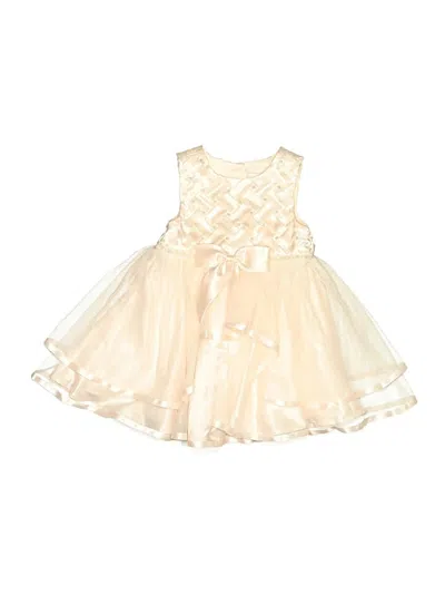 Pre-owned Rare Editions Kids' Dress In White