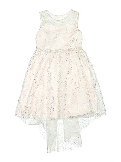 Pre-owned Rare Editions Kids' Dress In White