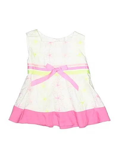 Pre-owned Rare Editions Kids' Dress In White