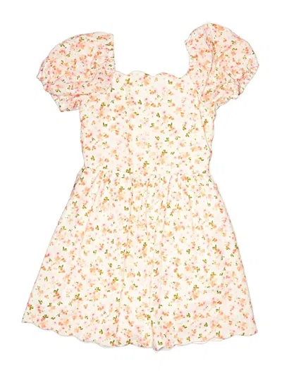 Pre-owned Rare Editions Kids' Dress In White