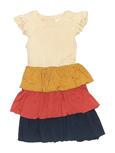 Pre-owned Rare Editions Kids' Dress In Yellow