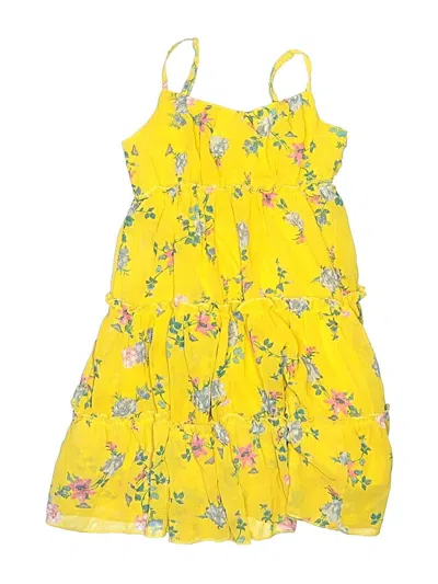 Pre-owned Rare Editions Kids' Dress In Yellow