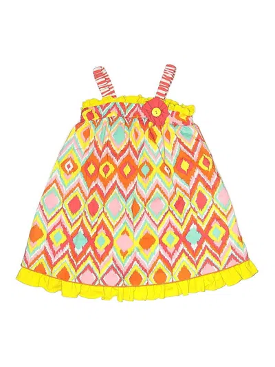 Pre-owned Rare Editions Kids' Dress In Yellow