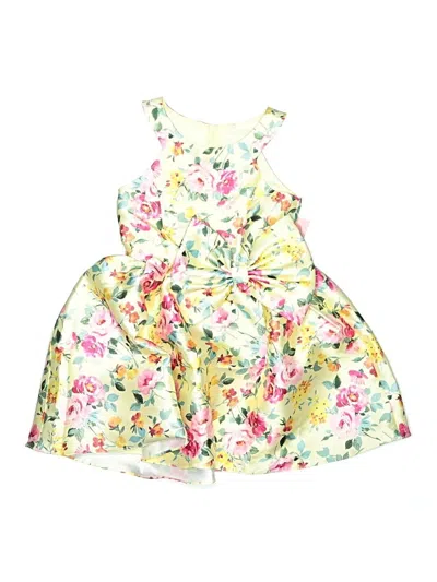 Pre-owned Rare Editions Kids' Dress In Yellow