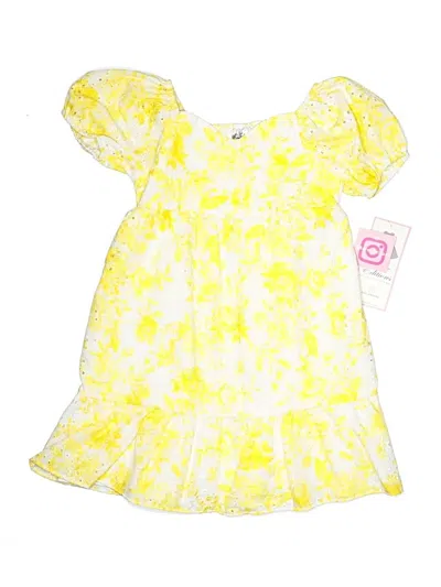 Rare Editions Kids' Dress In Yellow