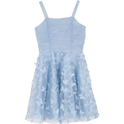Rare Editions Kids' 3d Butterfly Dress In Multi