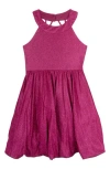 Rare Editions Kids' Kerri Cage Party Dress In Magenta