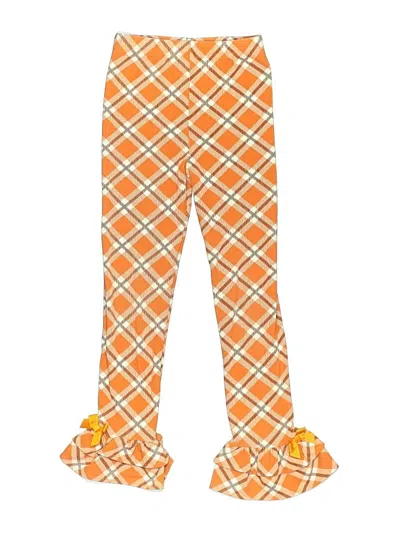 Pre-owned Rare Editions Kids' Leggings In Orange