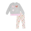 Rare Editions Little Girls 2-pc. Pant Set In Multi