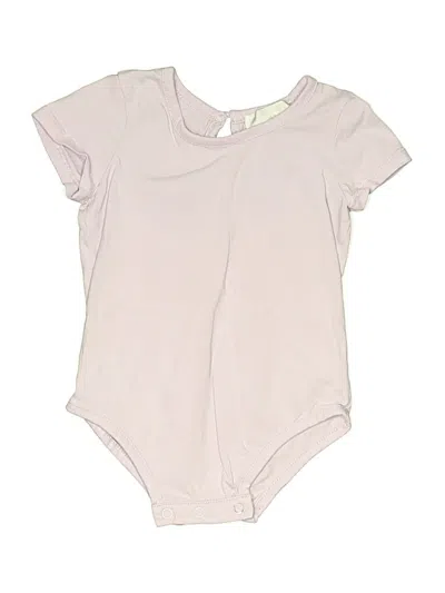 Pre-owned Rare Editions Babies' Short Sleeve Onesie In Ivory