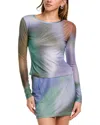 Rare London Mesh Blur Top