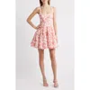 Rare London Toile Du Joy Corset Minidress