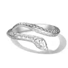 Rare Matters Jewelry Men's Year Of The Snake Recoil Fine Sterling Silver Snake Ring Unisex