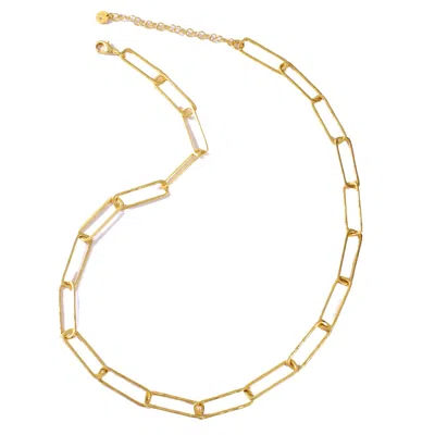 Rare Matters Jewelry Women's Gold Streamline Chain Necklace