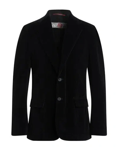 Rare Ra-re Man Suit Jacket Black Size 40 Cotton