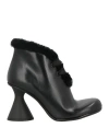 Ras Woman Ankle Boots Black Size 7 Leather