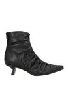 Ras Woman Ankle Boots Black Size 7 Leather