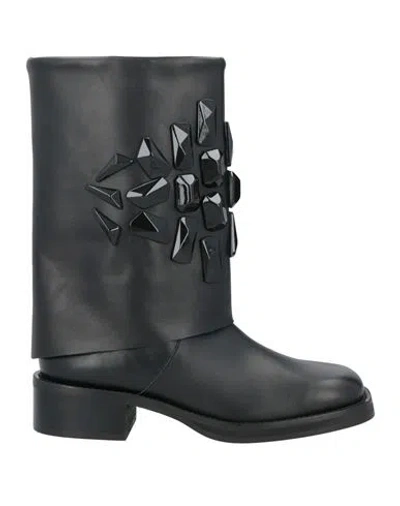 Ras Woman Ankle Boots Black Size 7 Leather