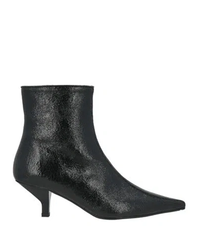 Ras Woman Ankle Boots Black Size 7 Leather