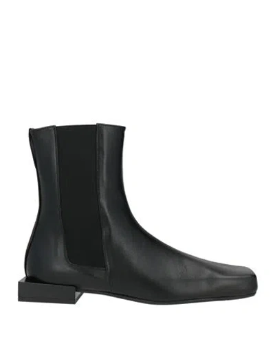 Ras Woman Ankle Boots Black Size 7 Leather