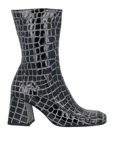 Ras Woman Ankle Boots Black Size 7 Soft Leather