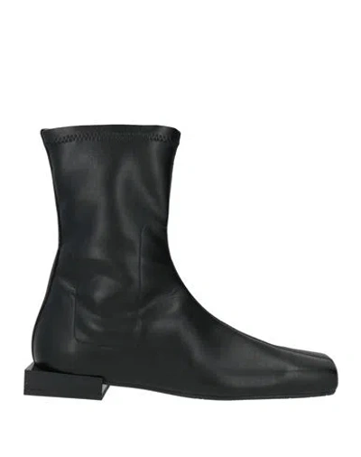 Ras Woman Ankle Boots Black Size 7 Leather In Multi