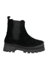 Ras Woman Ankle Boots Black Size 8 Shearling