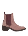 Ras Woman Ankle Boots Cocoa Size 8 Soft Leather In Brown