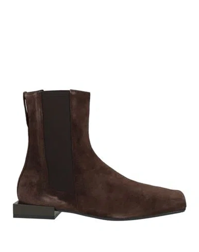 Ras Woman Ankle Boots Chocolate Brown Size 8 Leather