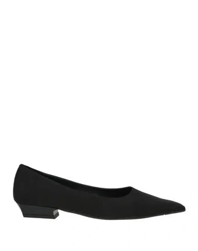 Ras Woman Ballet Flats Black Size 7 Textile Fibers