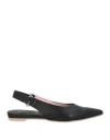 Ras Woman Ballet Flats Black Size 8 Leather In Black