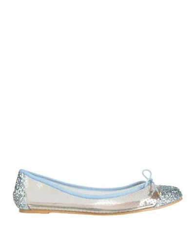 Ras Woman Ballet Flats Transparent Size 5 Textile Fibers
