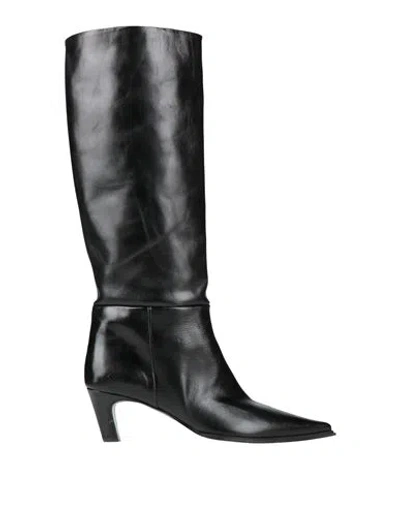 Ras Woman Boot Black Size 9 Leather