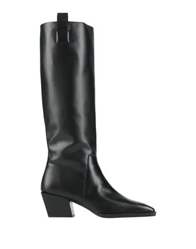 Ras Woman Boot Black Size 9 Leather