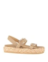 Ras Woman Espadrilles Beige Size 9 Leather