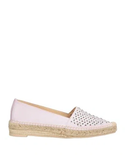 Ras Woman Espadrilles Light Pink Size 7 Textile Fibers