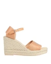 Ras Woman Espadrilles Sand Size 6 Calfskin In Beige