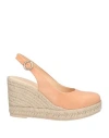 Ras Woman Espadrilles Sand Size 7 Calfskin In Beige