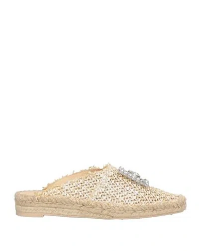 Ras Woman Espadrilles Sand Size 7 Synthetisches Material In Neutral