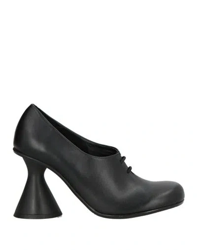 Ras Woman Lace-up Shoes Black Size 7 Leather