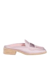 Ras Woman Mules & Clogs Lilac Size 8 Textile Fibers In Purple
