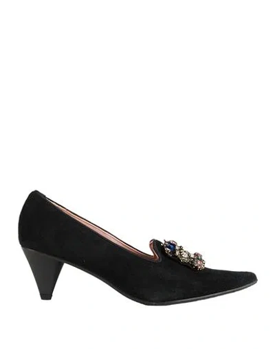 Ras Woman Pumps Black Size 6 Leather