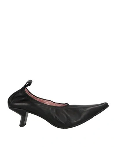 Ras Woman Pumps Black Size 7 Leather