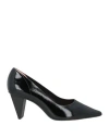 Ras Woman Pumps Black Size 8 Leather